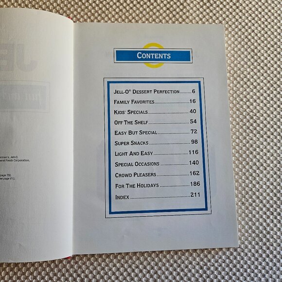 Jell-O Fun and Fabulous Recipes Vintage 1988 Hardcover Cookbook - Picture 3 of 12